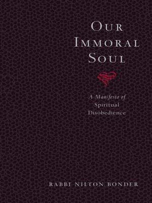 cover image of Our Immoral Soul